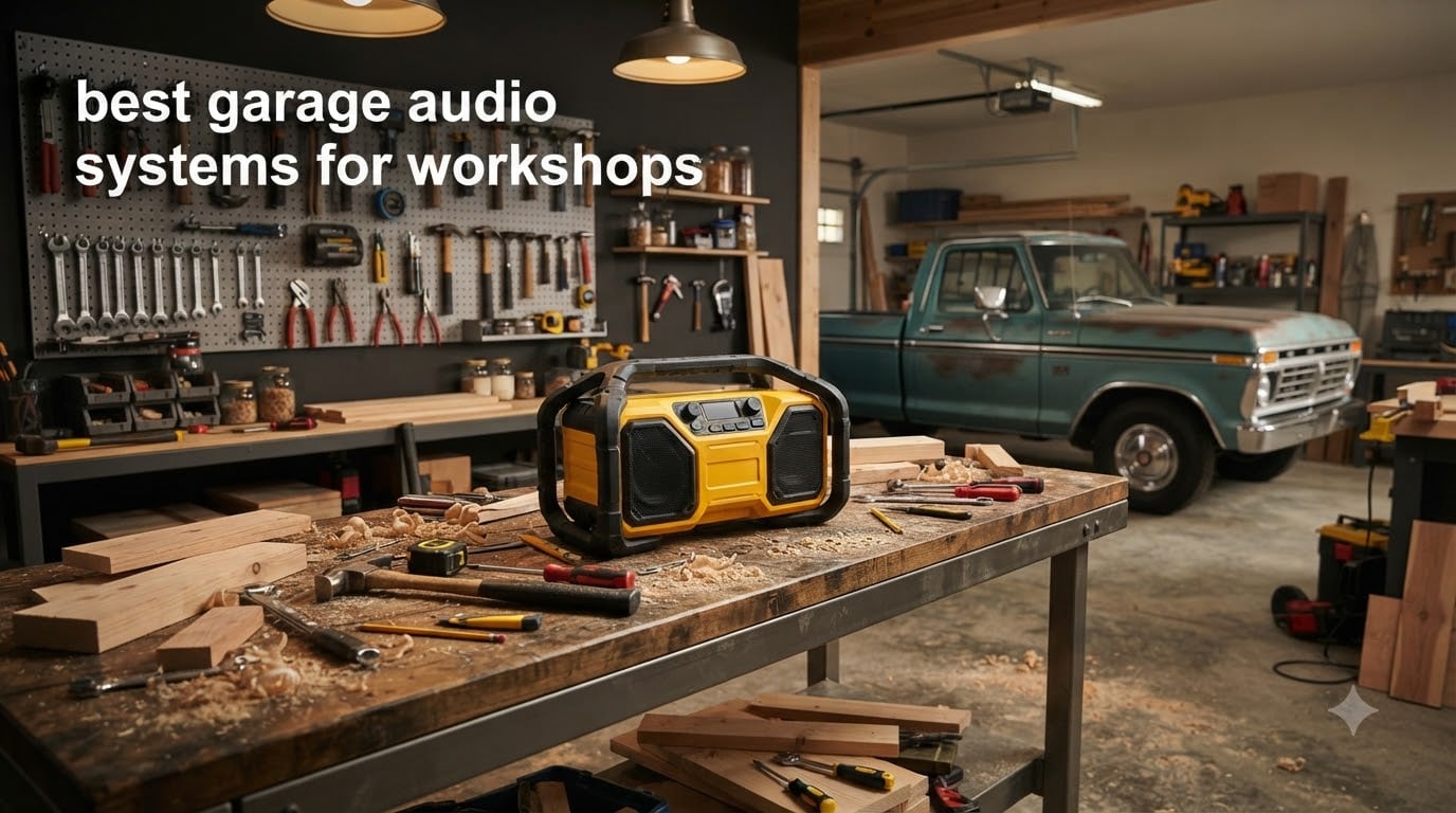 best garage audio systems for workshops