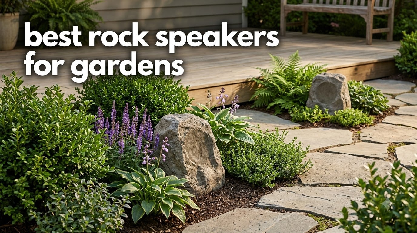 best rock speakers for gardens