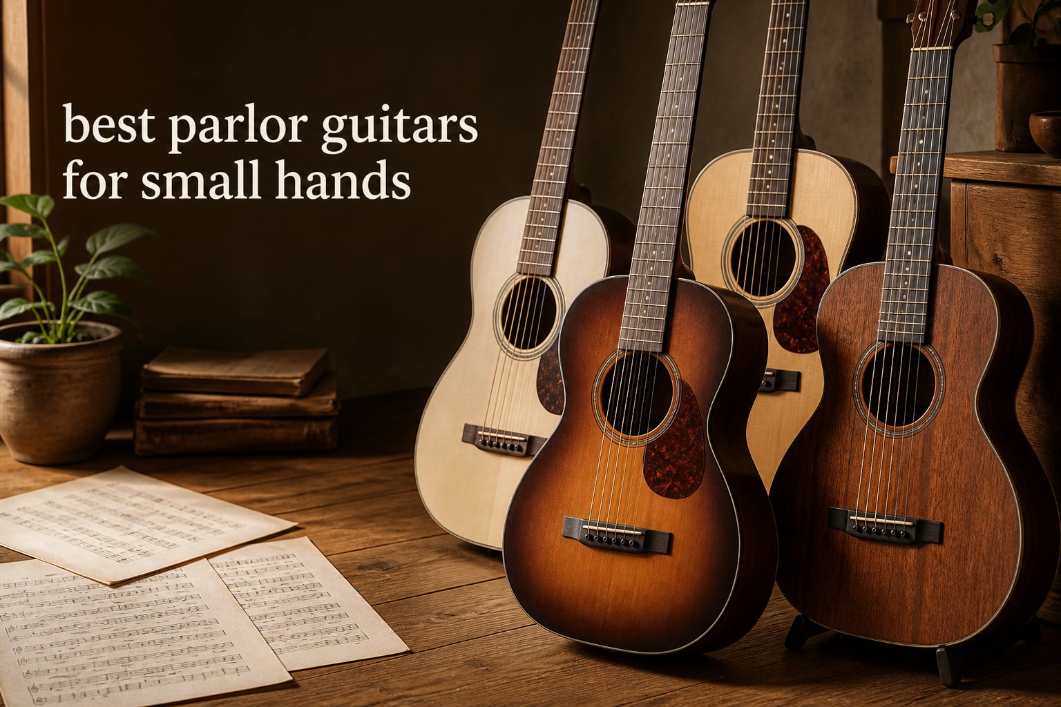 best parlor guitars for small hands