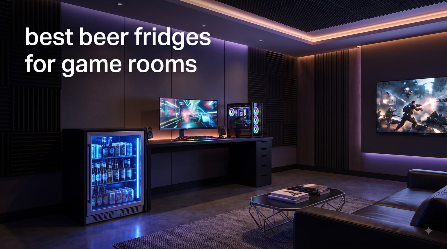 best beer fridges for game rooms