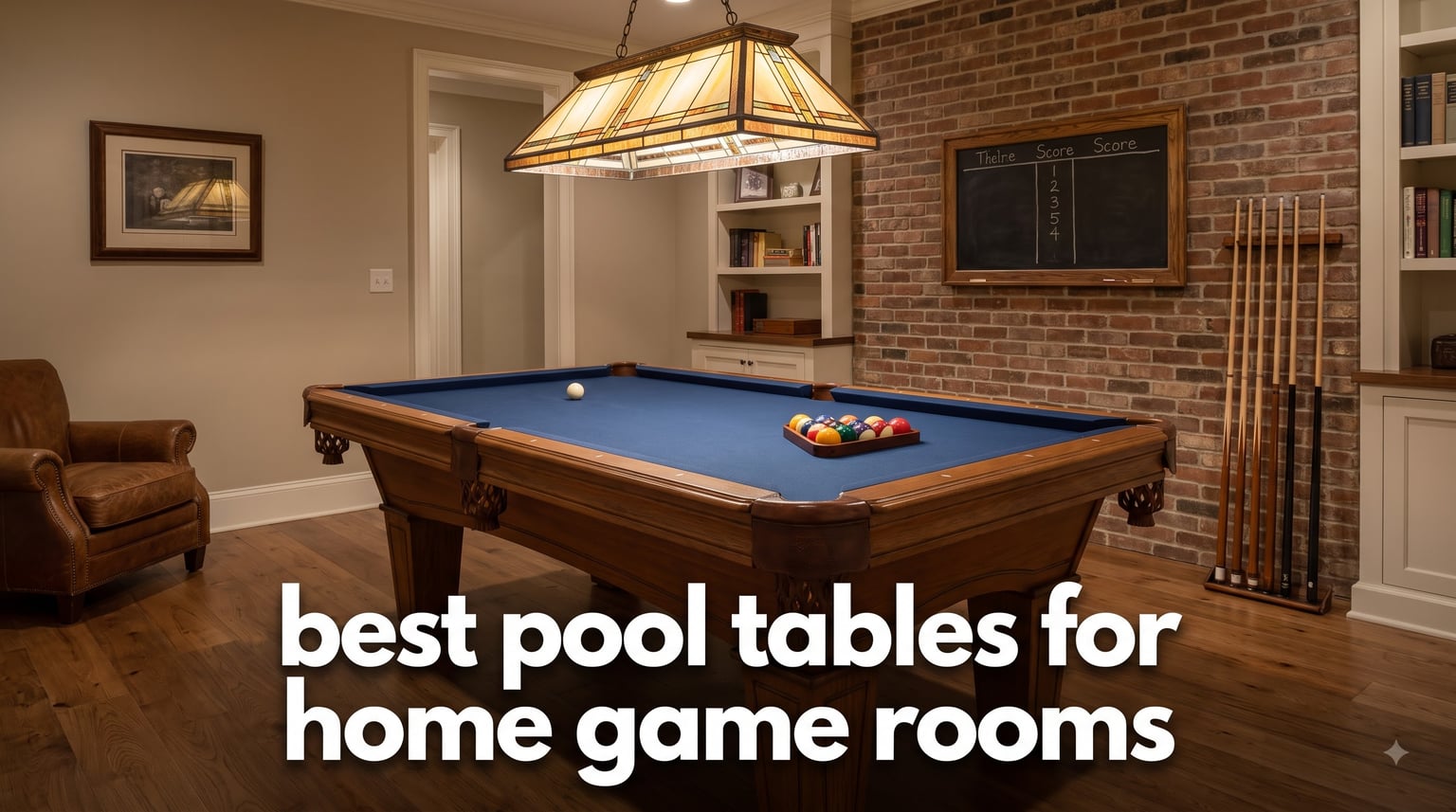 best pool tables for home game rooms