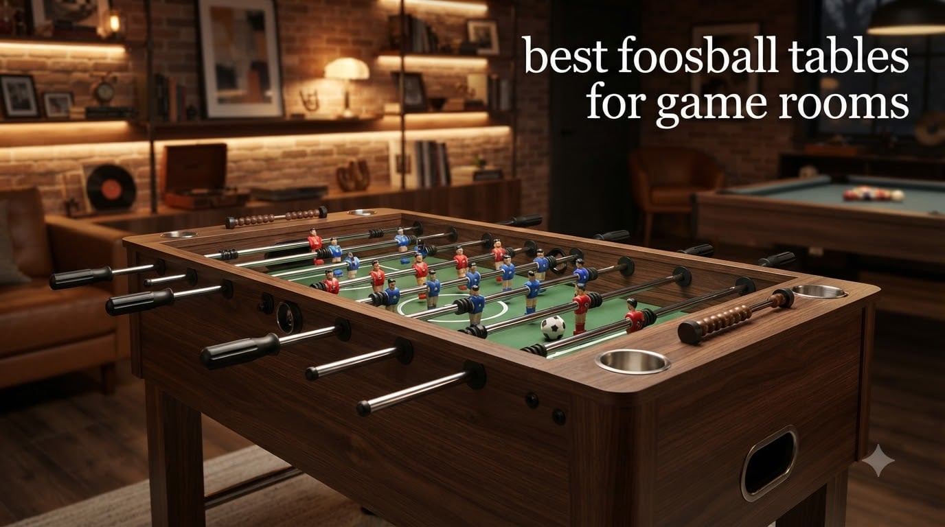 best foosball tables for game rooms