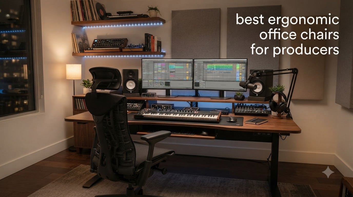 best ergonomic office chairs for producers