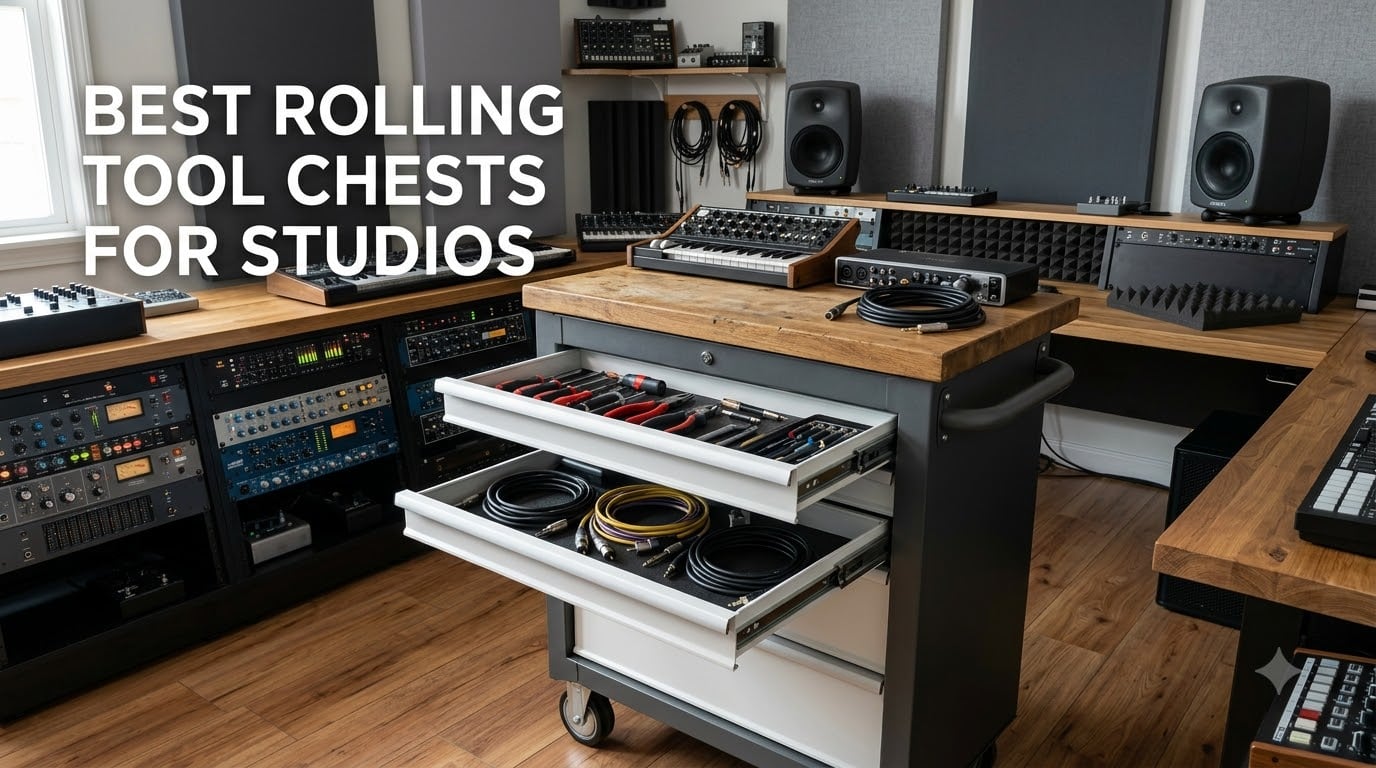 best rolling tool chests for studios