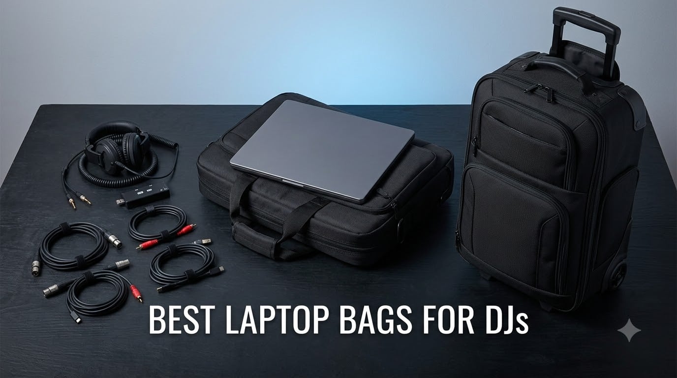 best laptop bags for DJs