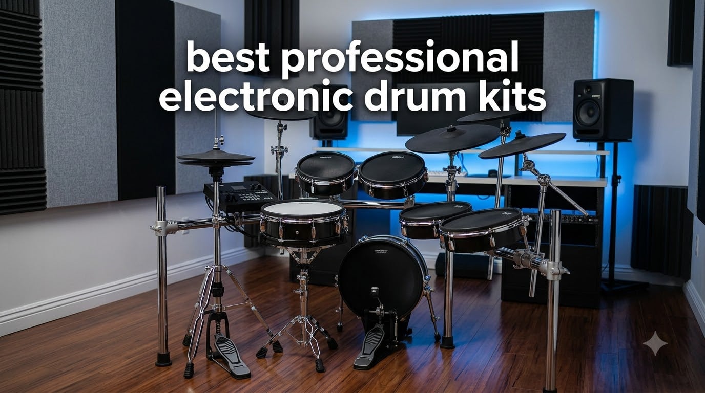 best professional electronic drum kits