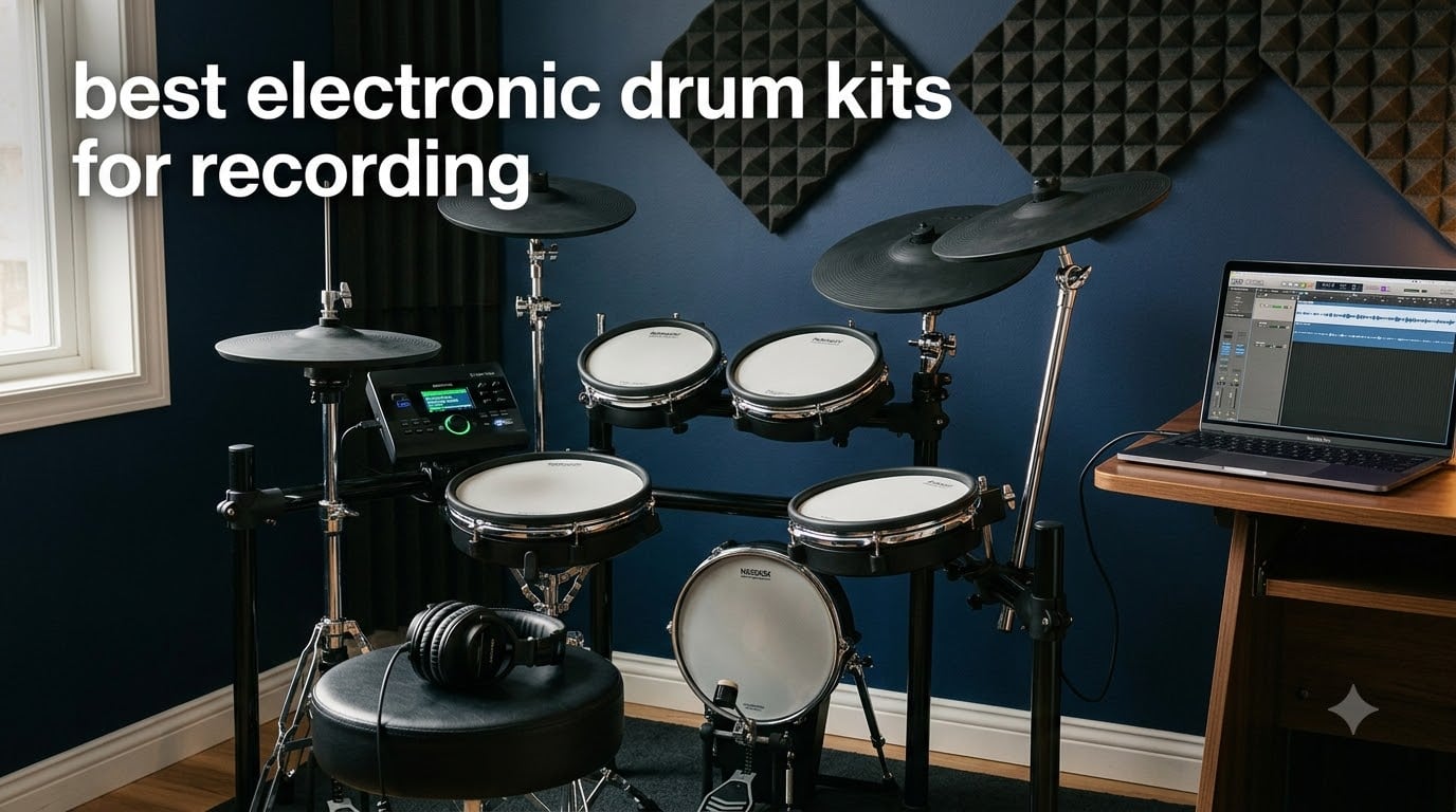 best electronic drum kits for recording