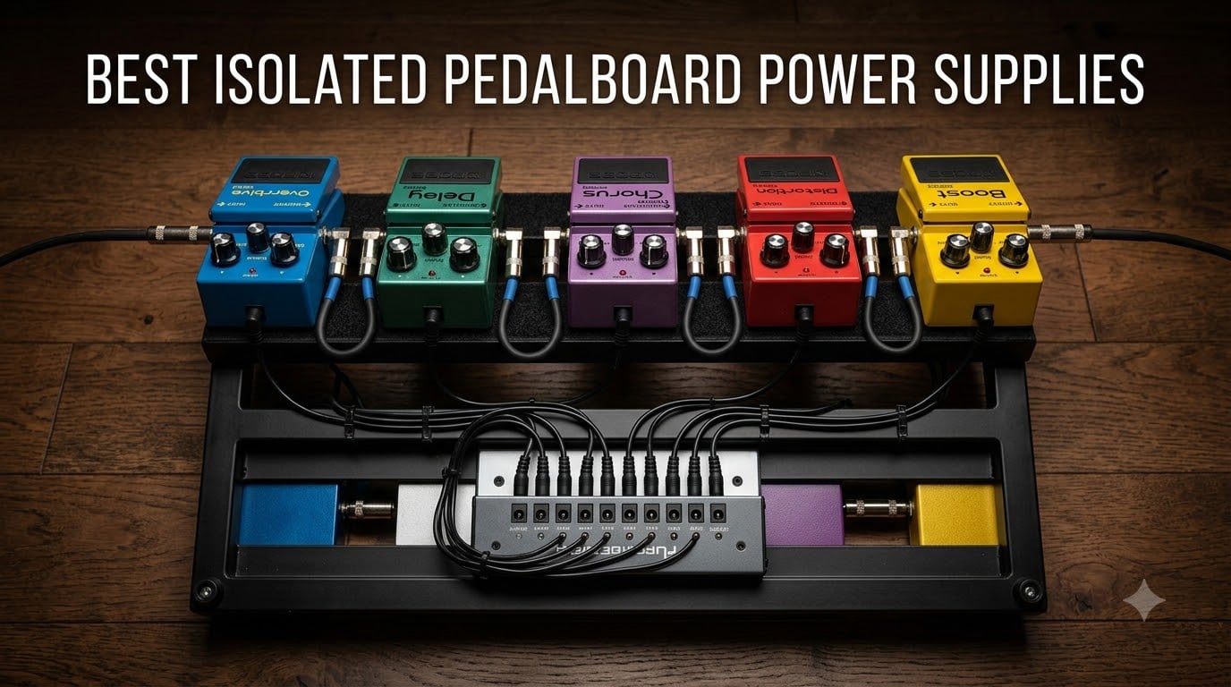 best isolated pedalboard power supplies