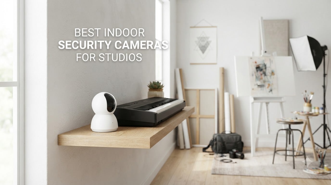 best indoor security cameras for studios
