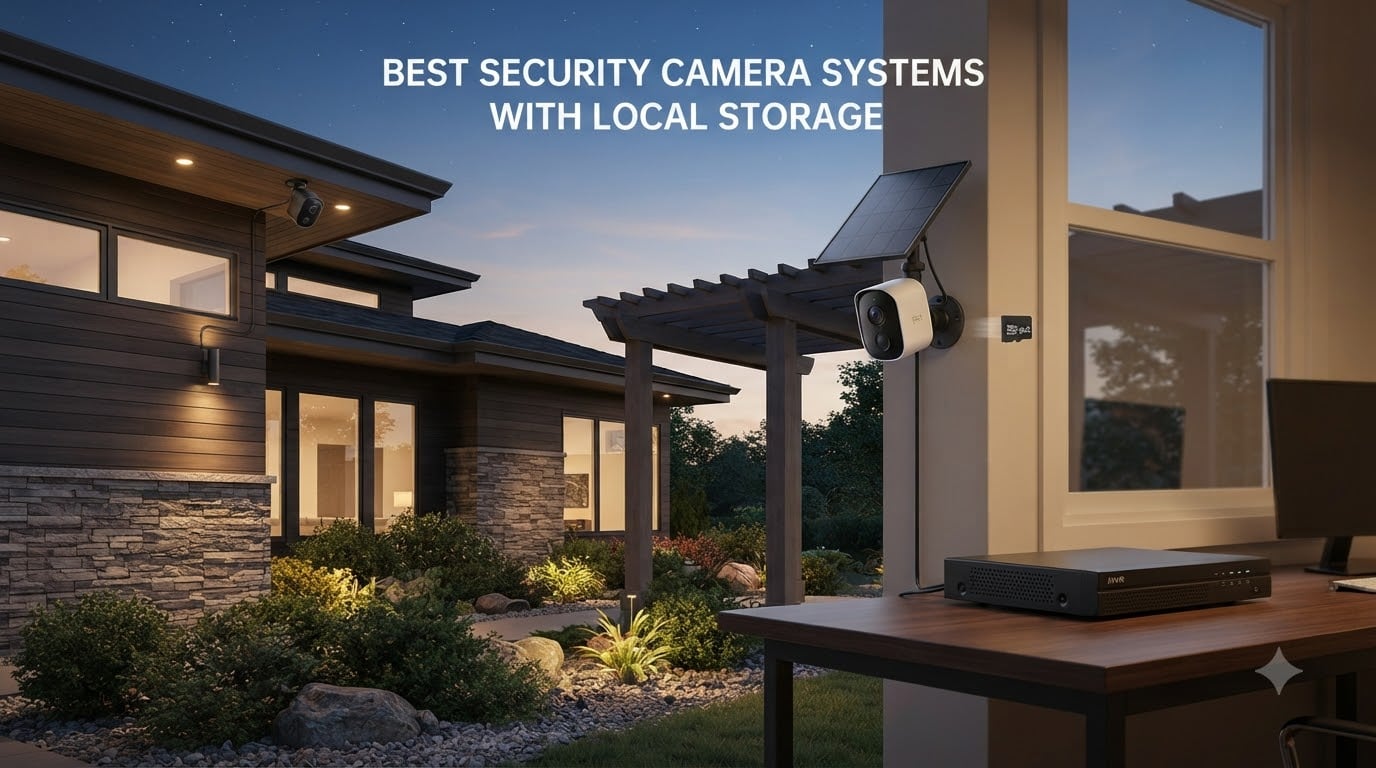 best security camera systems with local storage
