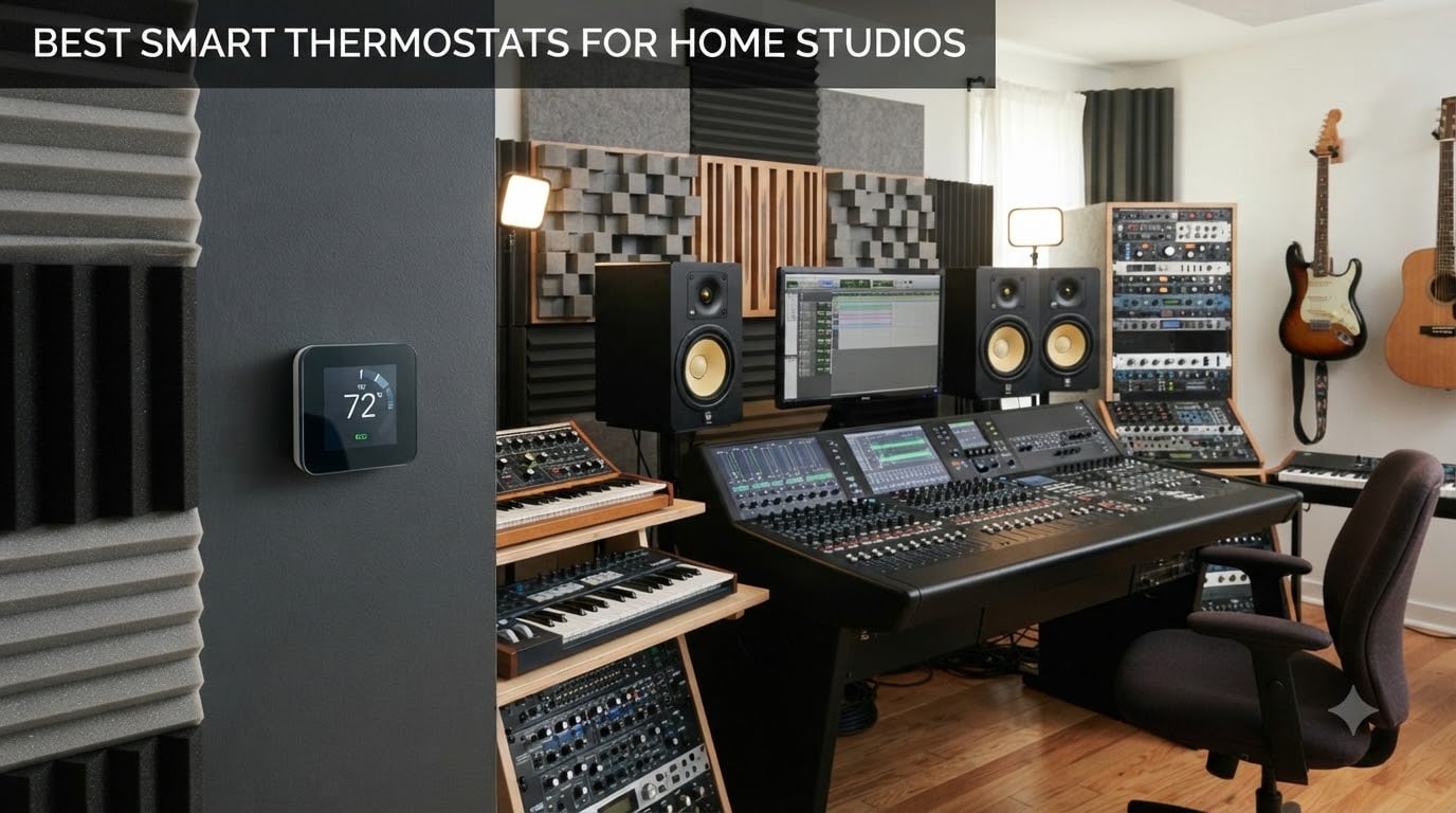 best smart thermostats for home studios