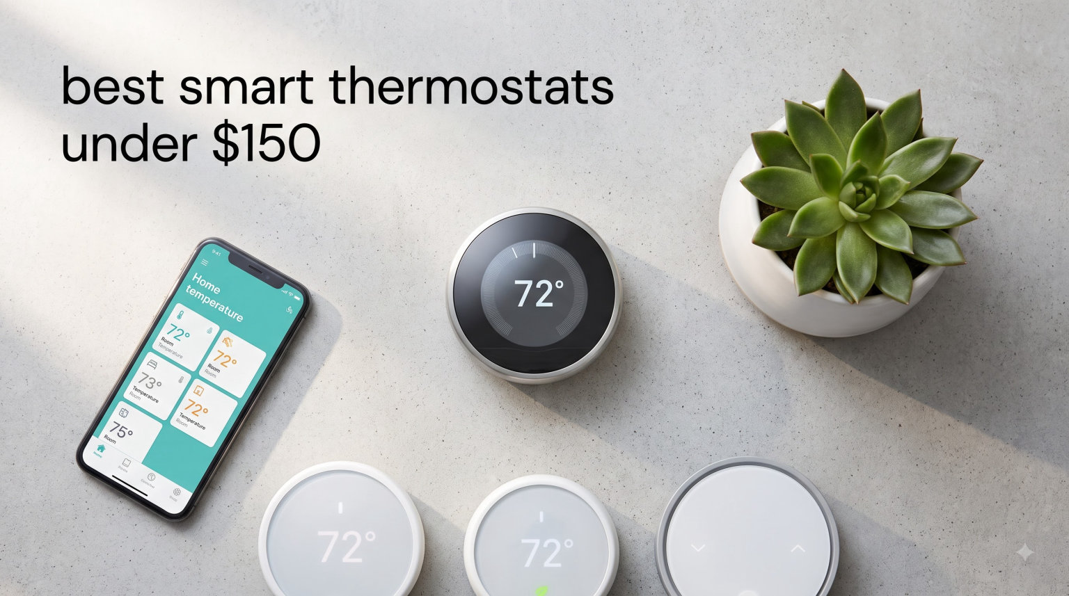 best smart thermostats under $150