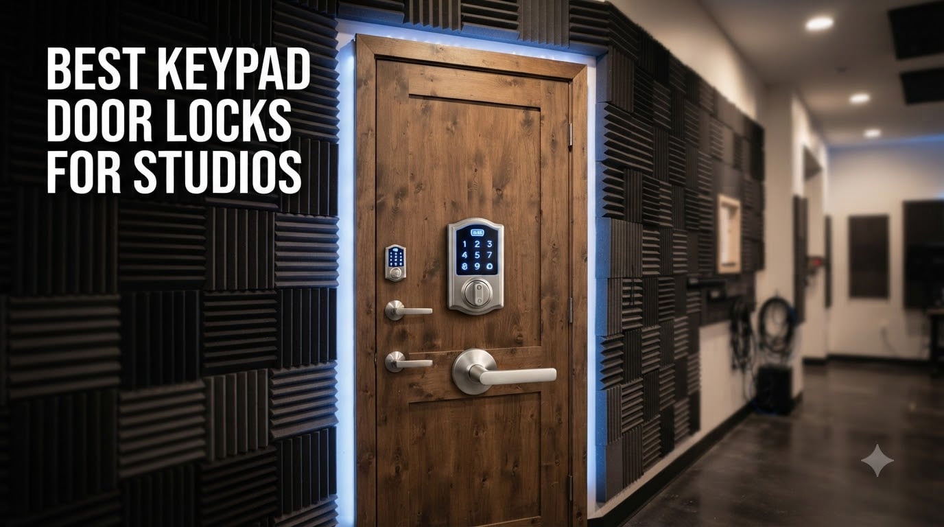 best keypad door locks for studios