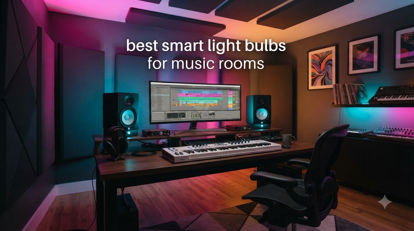 best smart light bulbs for music rooms