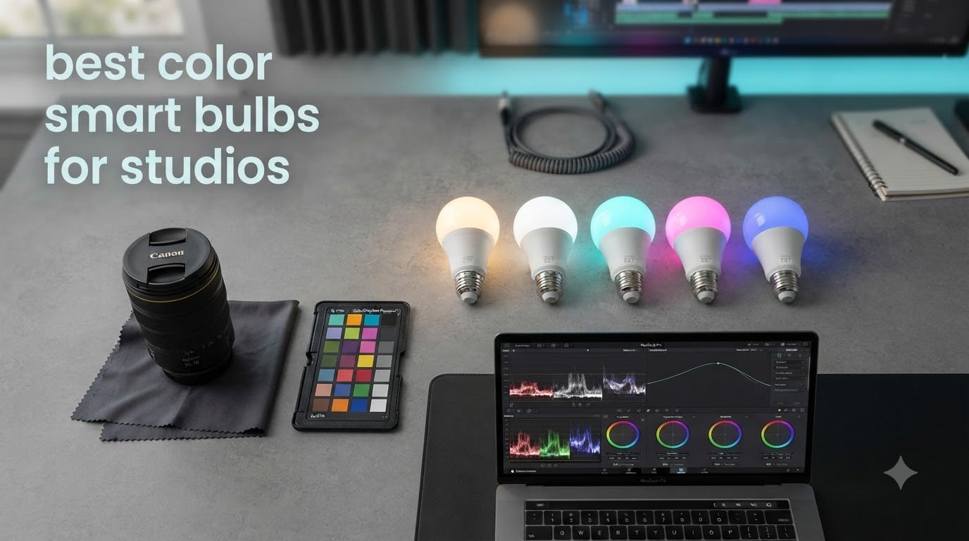best color smart bulbs for studios