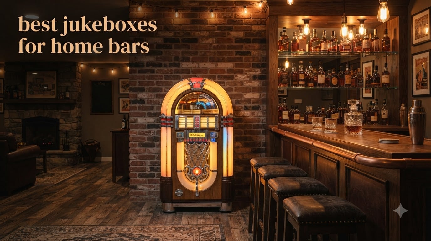 best jukeboxes for home bars