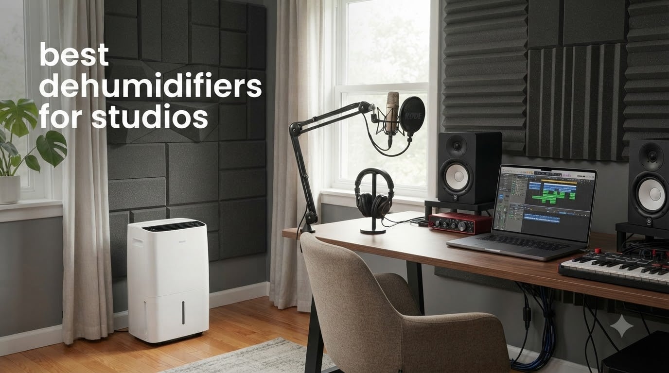 best dehumidifiers for studios