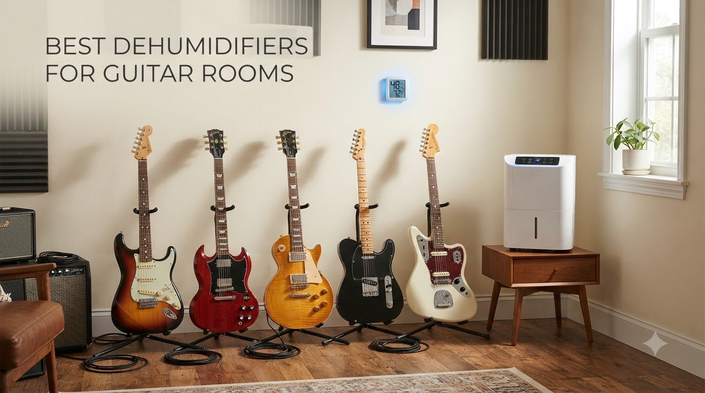 best dehumidifiers for guitar rooms