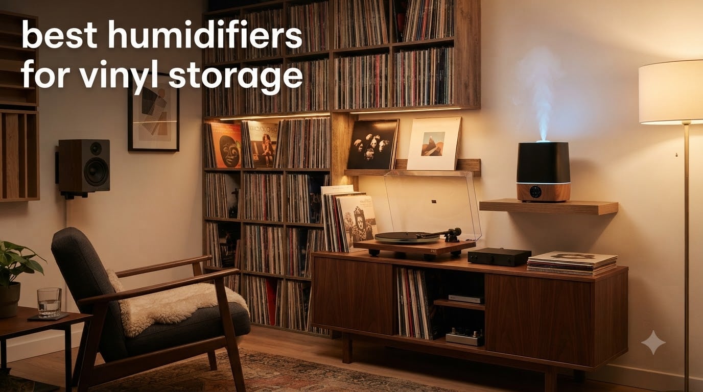 best humidifiers for vinyl storage