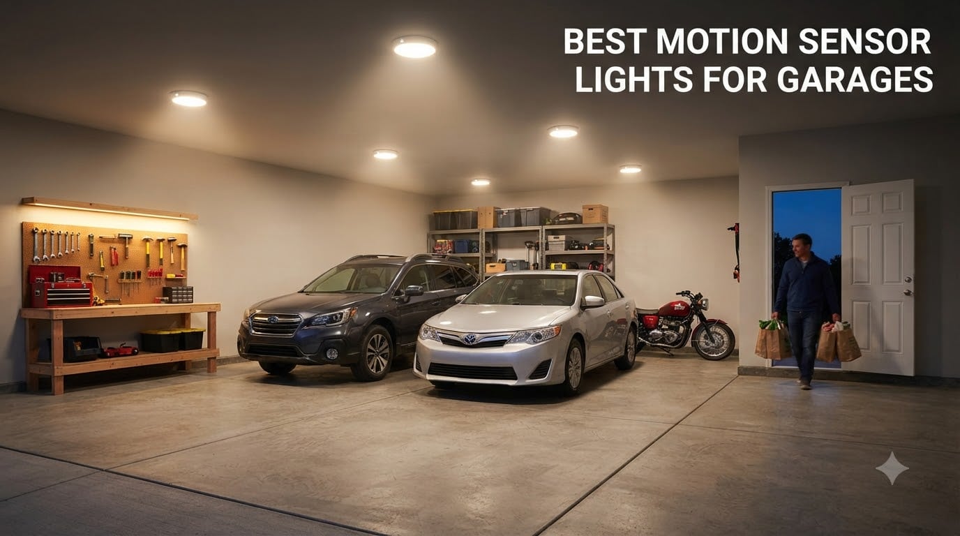 best motion sensor lights for garages