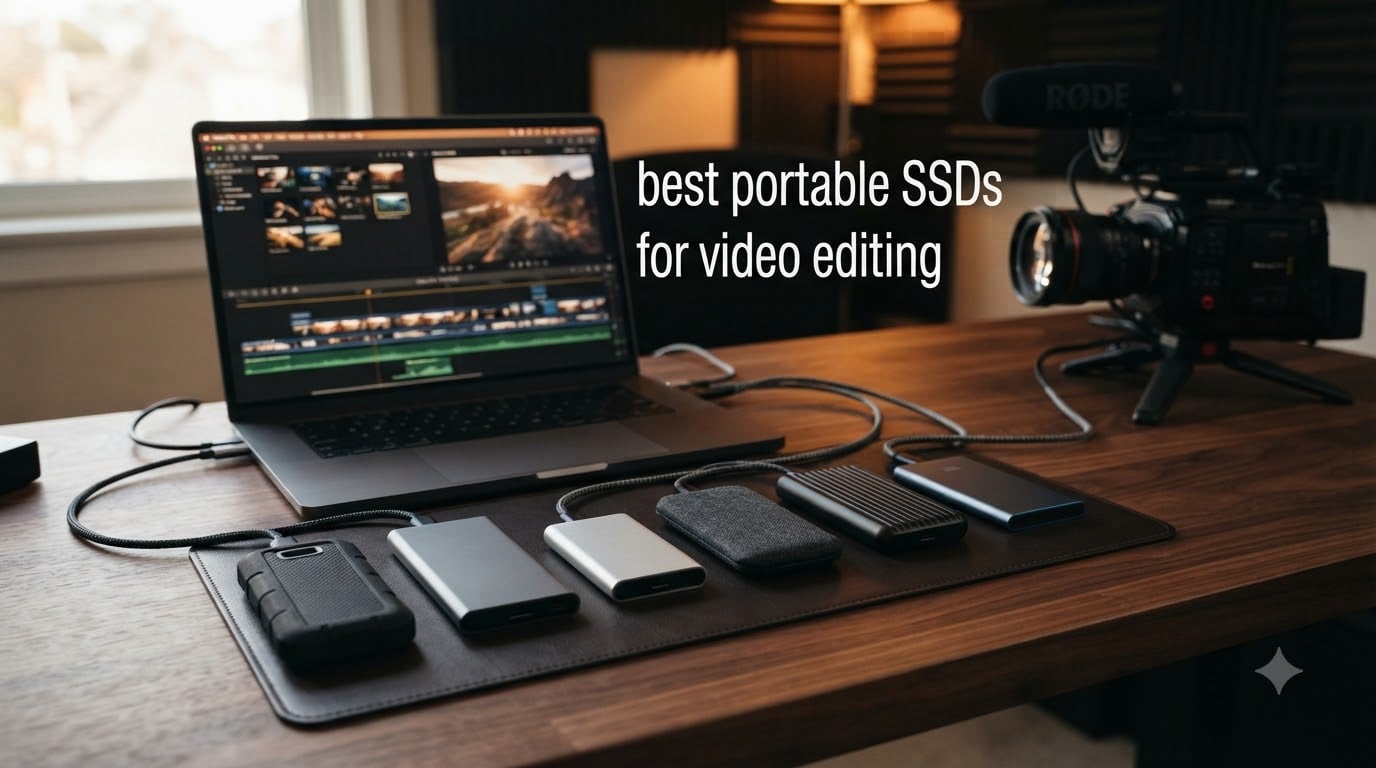 best portable SSDs for video editing