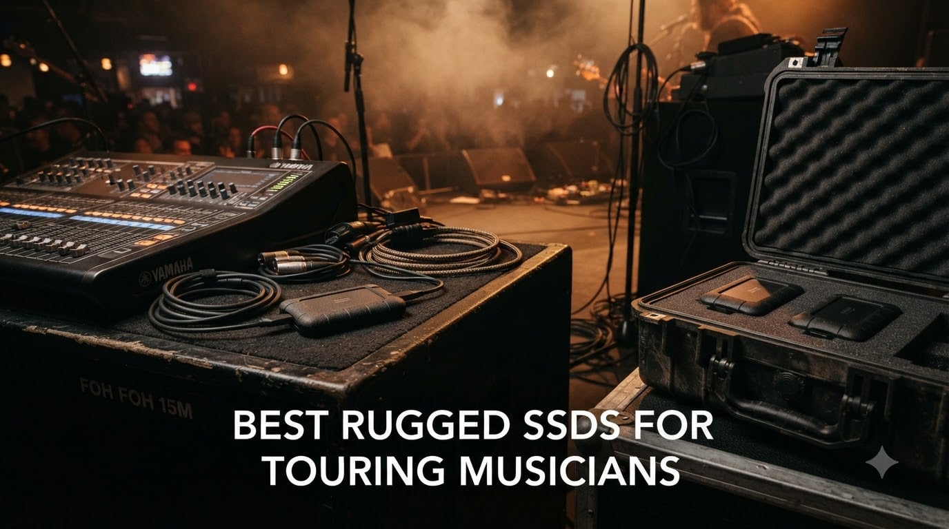 best rugged SSDs for touring musicians