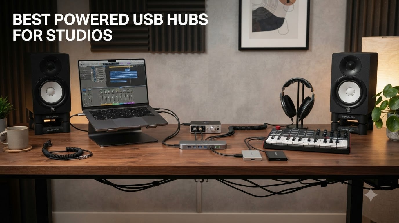 best powered USB hubs for studios
