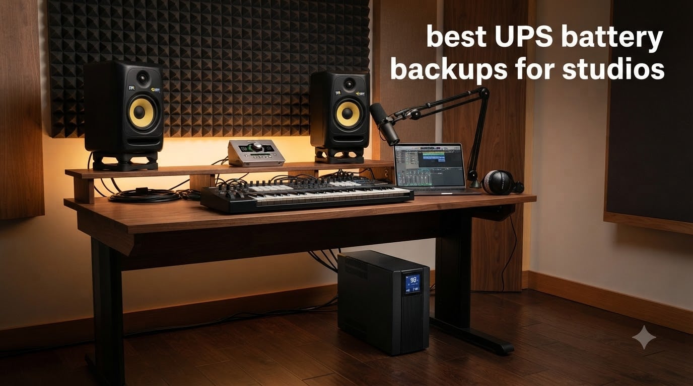 best UPS battery backups for studios