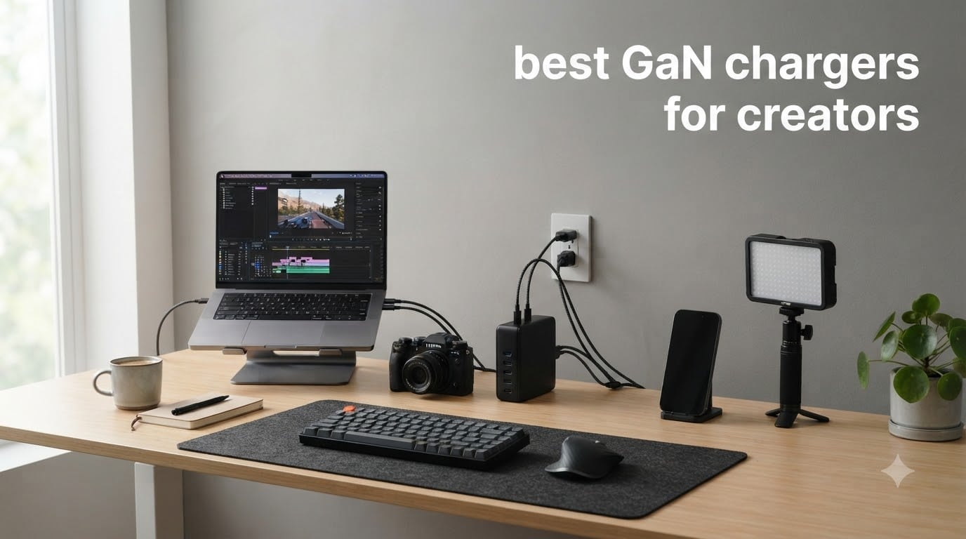 best GaN chargers for creators