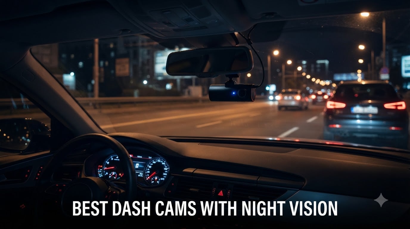 best dash cams with night vision