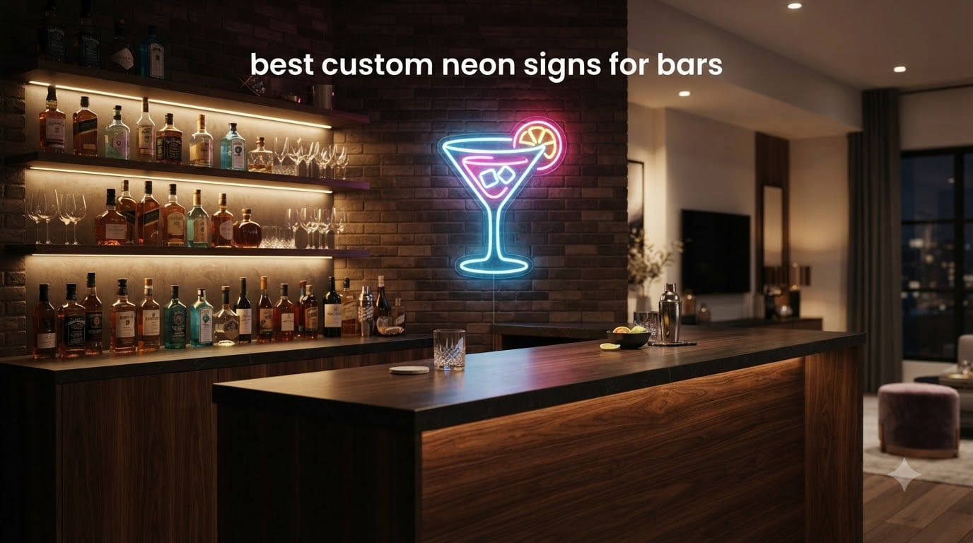 best custom neon signs for bars