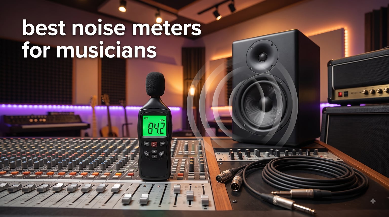 best noise meters for musicians
