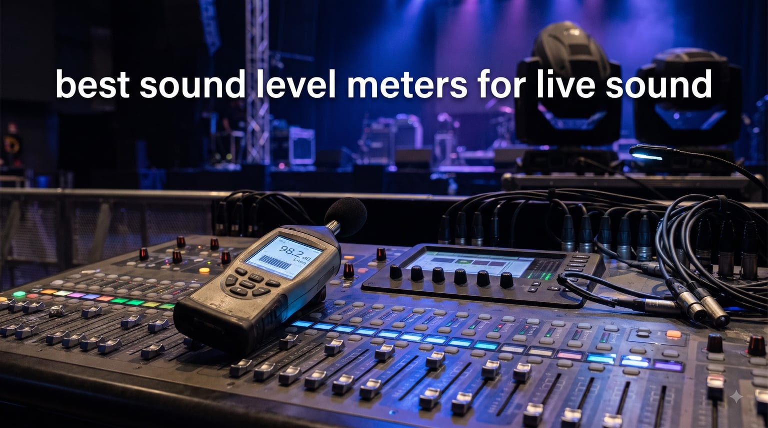 best sound level meters for live sound