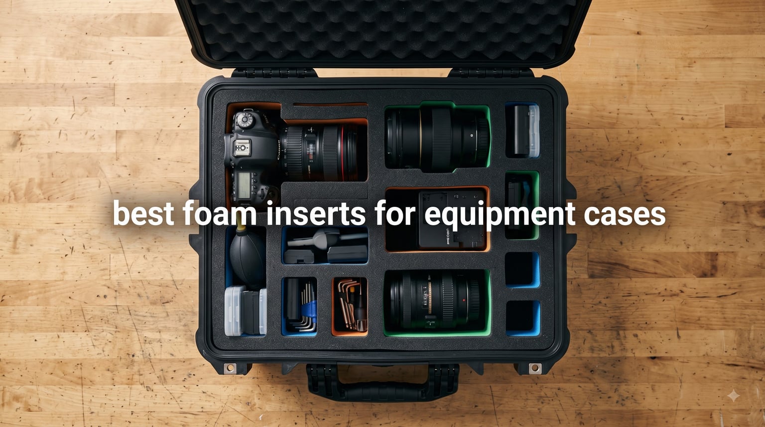 best foam inserts for equipment cases