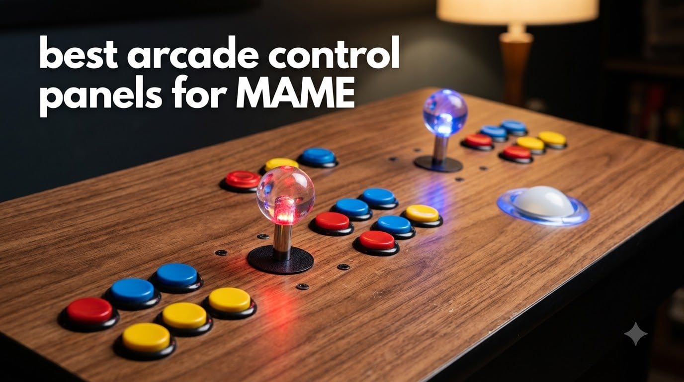 best arcade control panels for MAME