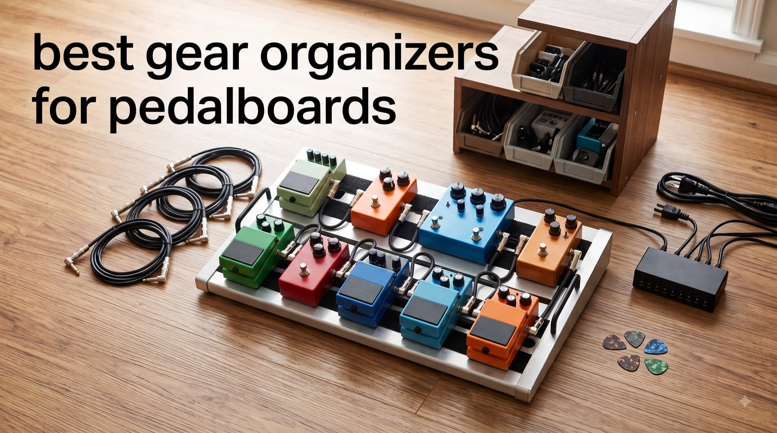 best gear organizers for pedalboards