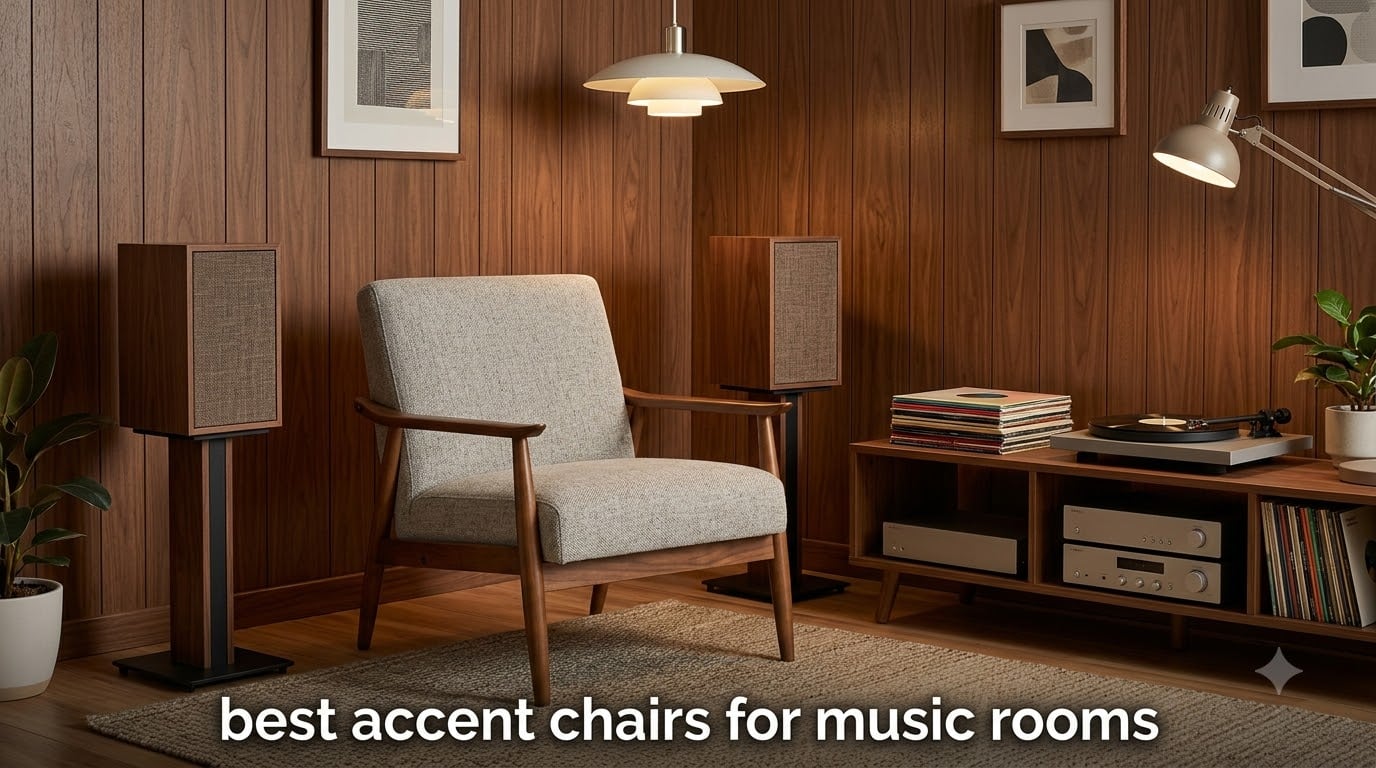 best accent chairs for music rooms