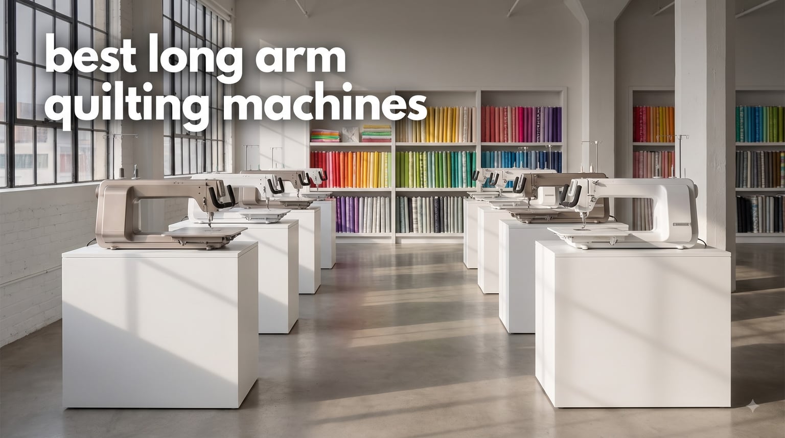 best long arm quilting machines