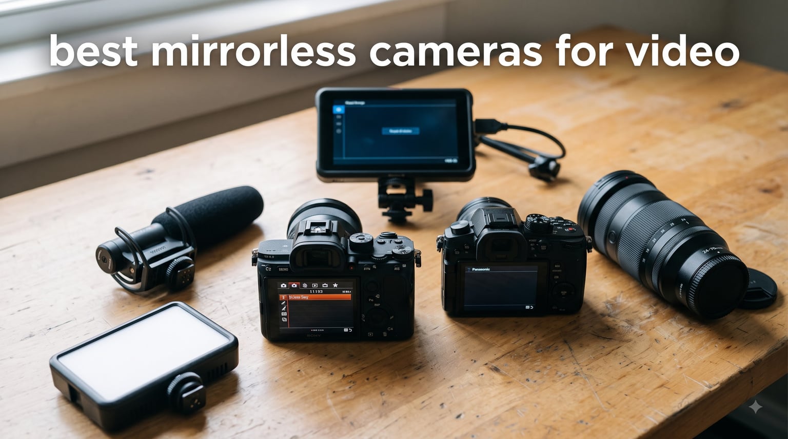 best mirrorless cameras for video