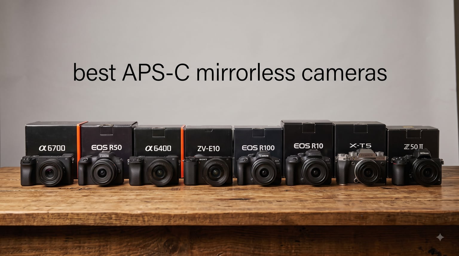 best APS-C mirrorless cameras