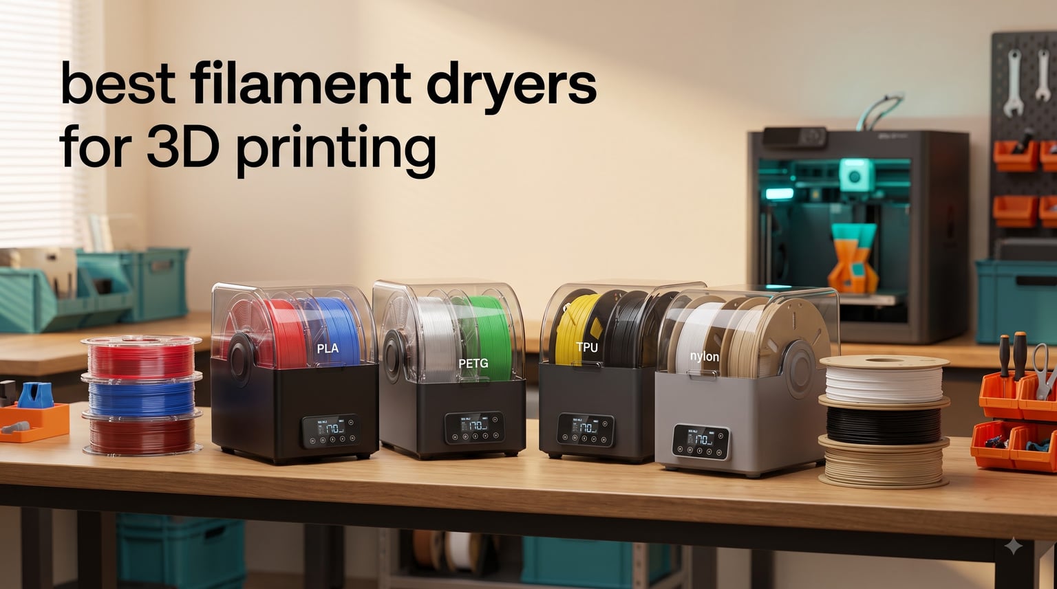 best filament dryers for 3D printing