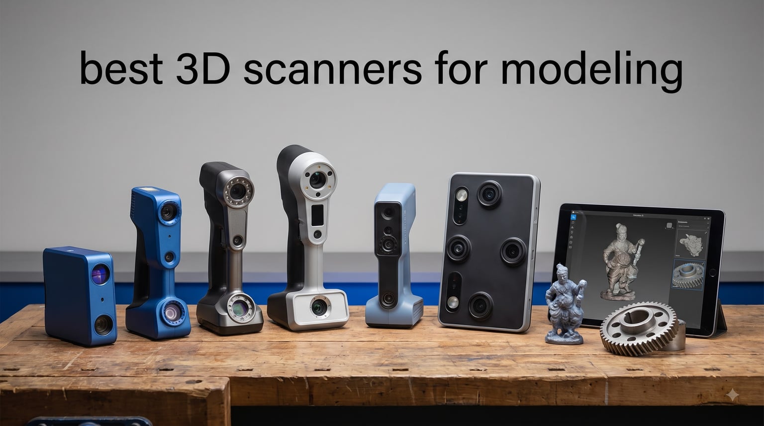 best 3D scanners for modeling