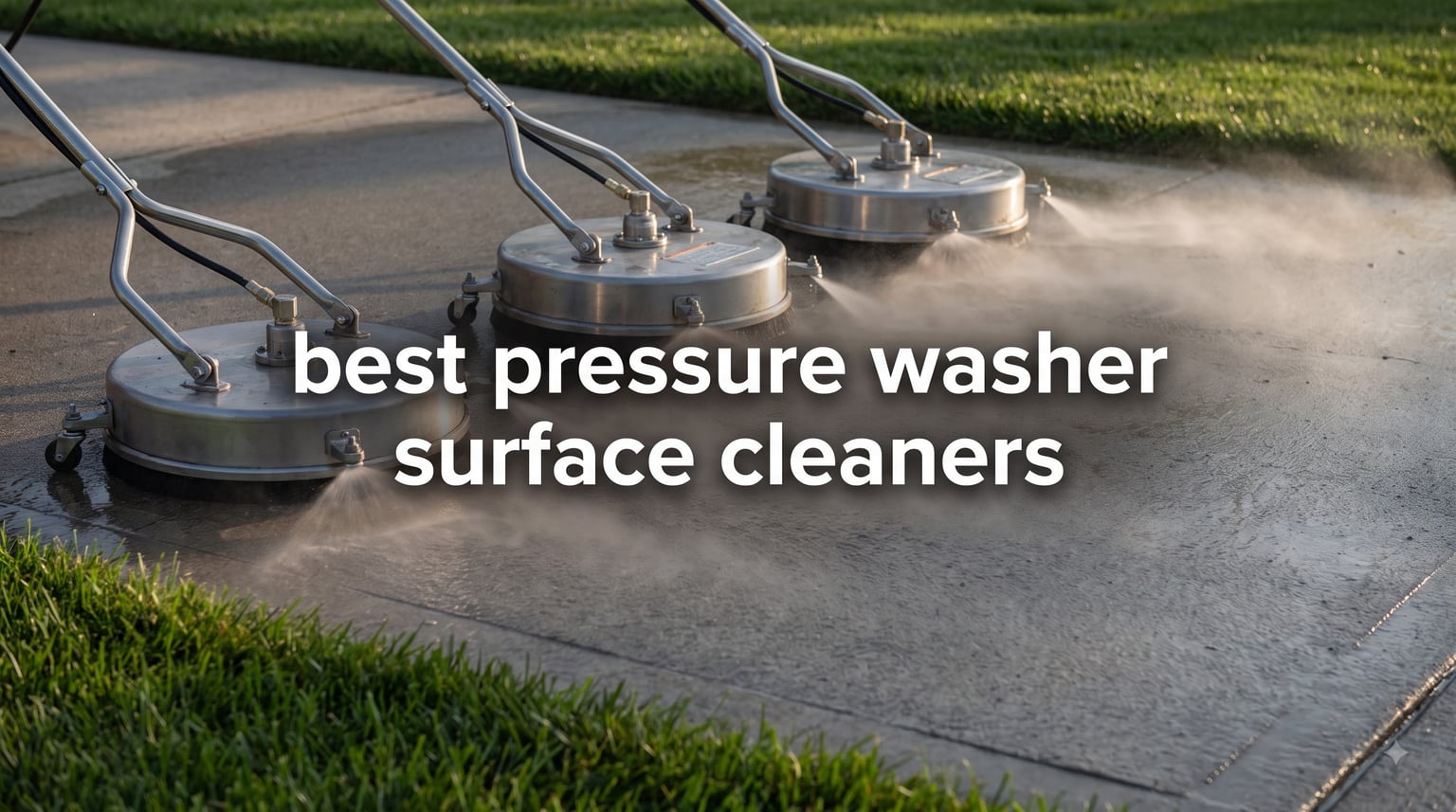 best pressure washer surface cleaners
