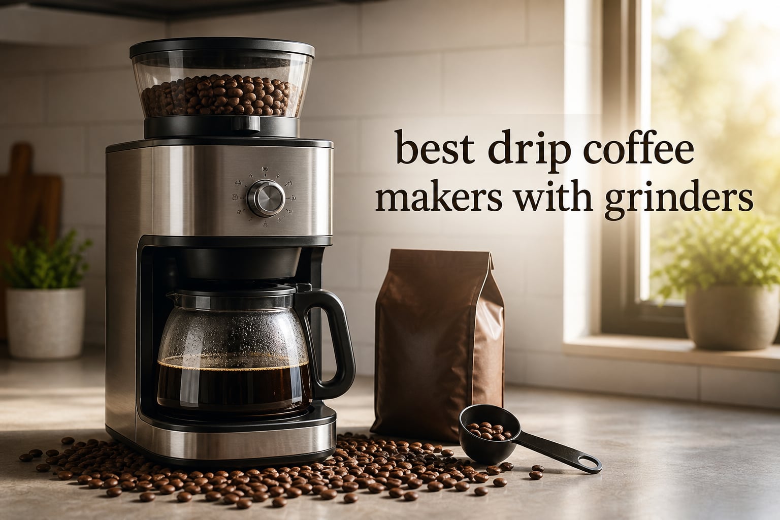 best drip coffee makers with grinders
