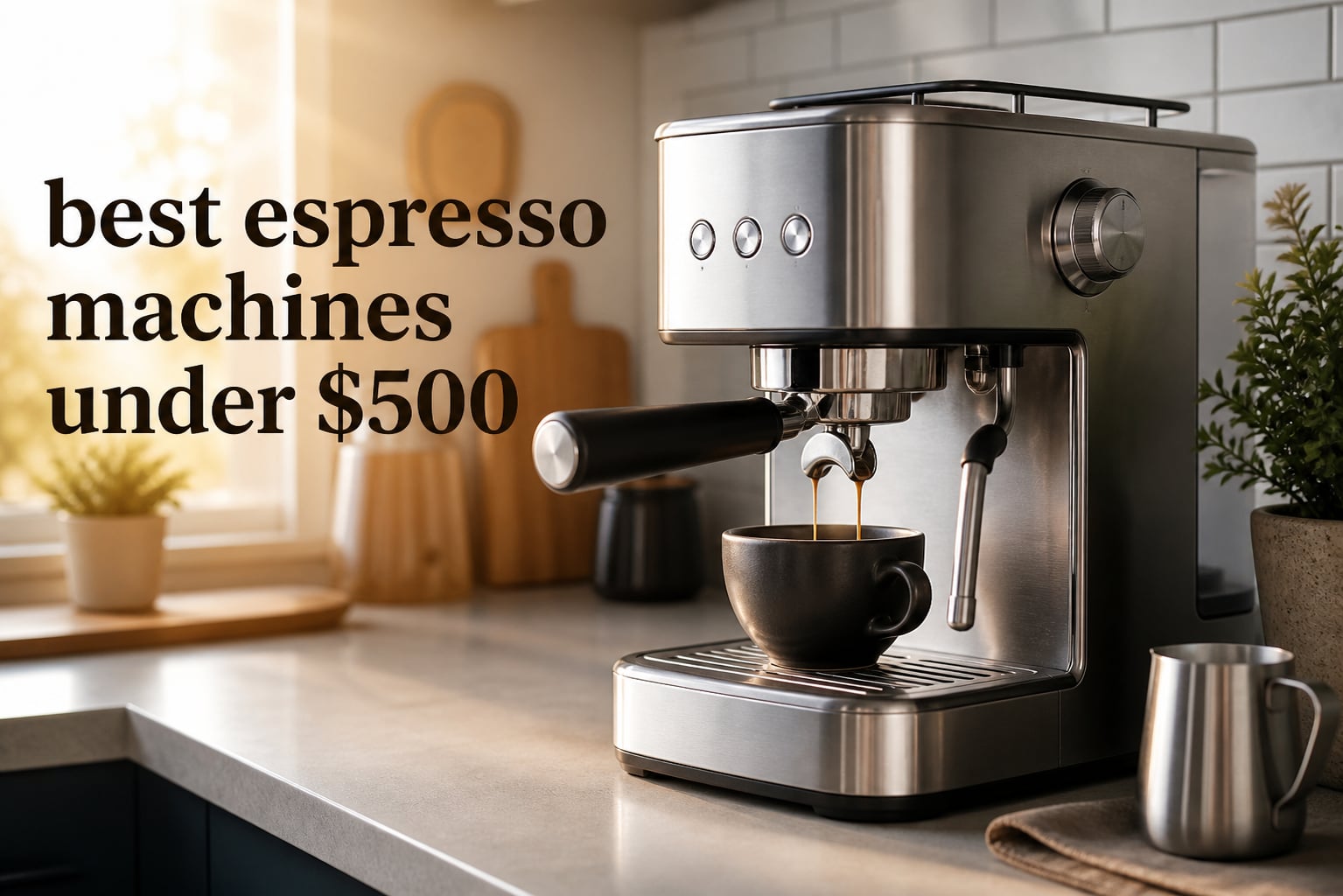 best espresso machines under $500