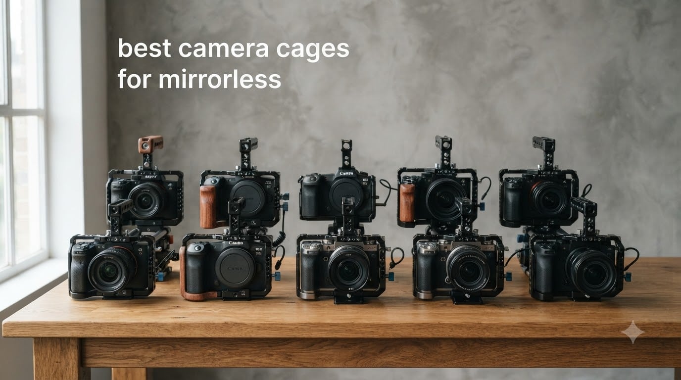 best camera cages for mirrorless