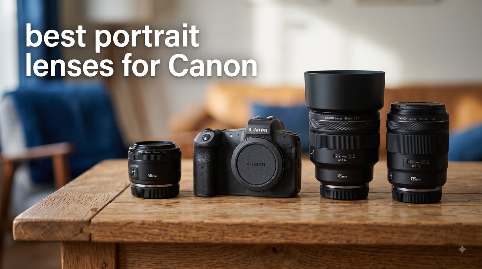 best portrait lenses for Canon