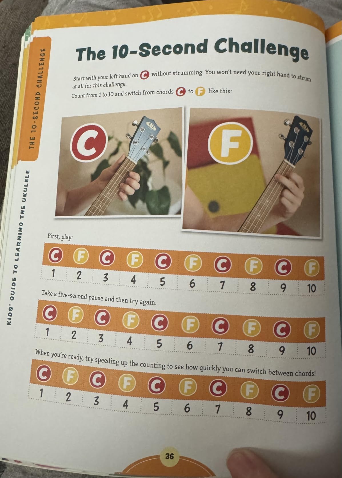 Kids' Guide to Learning the Ukulele: 24 Songs to Learn and Play (Happy Fox Books) Introduction to the Uke for Children, with Basic Instructions, Tuning, Chords, Games, Activities, Fun Facts, and More customer photo 1