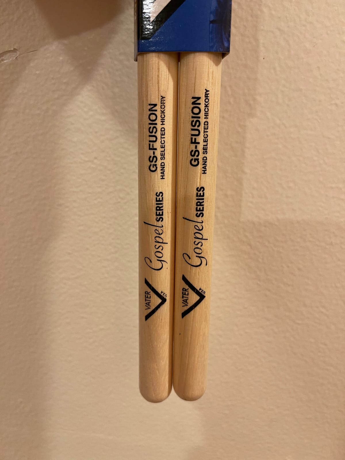 Vater Fusion Hickory Drumsticks Pair, Wood Tip customer photo 2