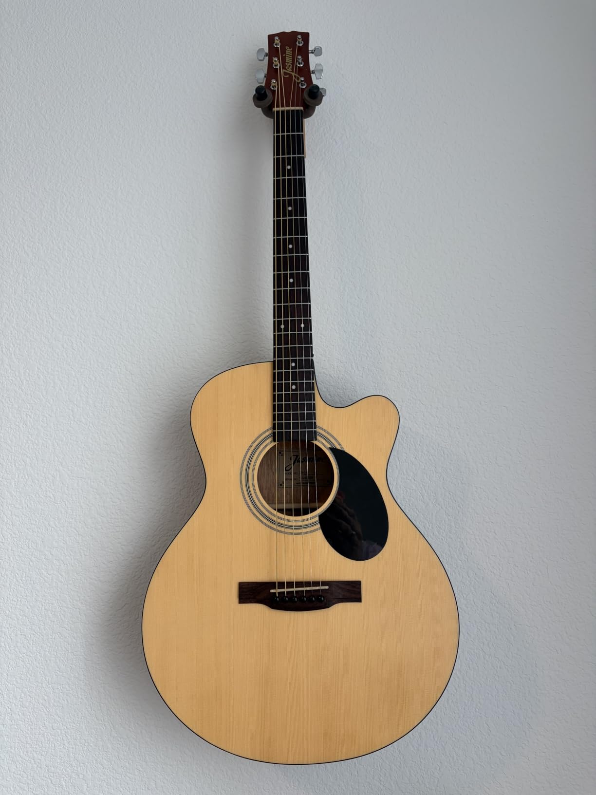 Jasmine S34C Orchestra Cutaway Acoustic Guitar Natural customer photo 2